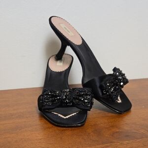 Prada Black Heels